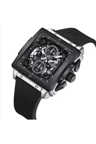 Naviforce Men's Wrist Watch Function Leather Band 2155