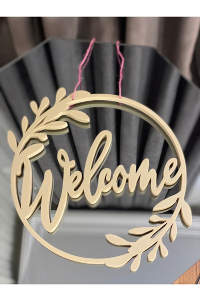 ASRIN Ev Teknolojileri Welcome Door Ornament