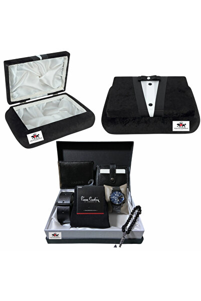 Pierre Cardin DAMAT BOHÇASI İÇİN DAMAT SANDIĞI VE PAPYON KUTULU KEMER CÜZDAN ...