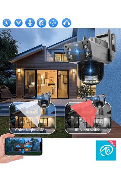 O-KAM PRO O-KAM-3024 wifi 6MP Dual Lens PTZ Camera