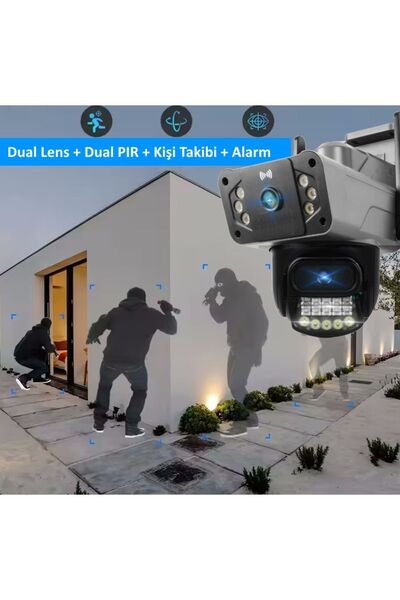 O-KAM PRO O-KAM-3024 wifi 6MP Dual Lens PTZ Camera
