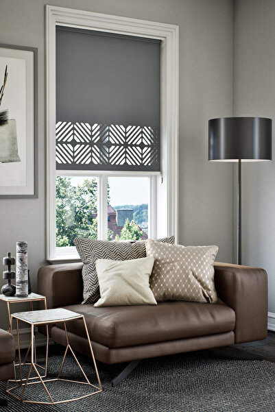 Genel Markalar Lazer Kesim Mat Stor Perde, Lazer Kesimli Klasik Serisi, C-201...