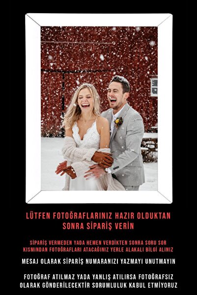 yhfoto 9 Adet 10x15 Çerçeve - Beyaz Çerçeve - Mini Mdf Çerçeve - Fotoğraf Çerçeve Seti