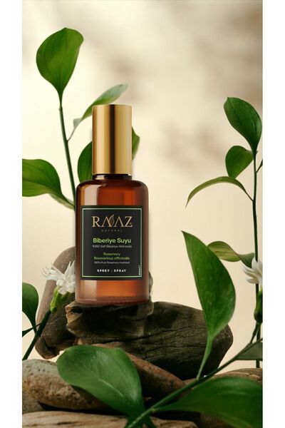 RAAZ Biberiye Suyu Saç Toniği 100 ml - %100 Doğal Ve Saf