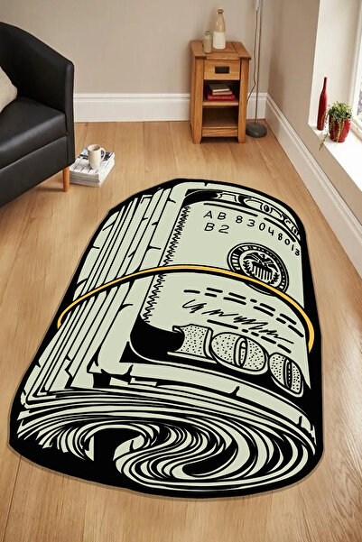 Alpacarpet Kaymaz Taban Makinede YıkanabilirGaming Oyuncu Dolar Halısı Gamer Genç Odası Halısı