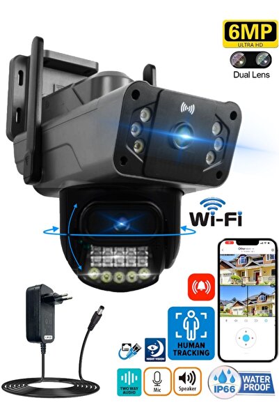 O-KAM PRO O-KAM-3024 wifi 6MP Dual Lens PTZ Camera