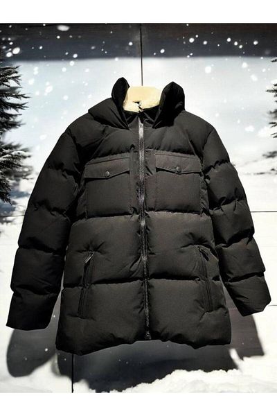 Zekids Boy's Collar Detailed Coat