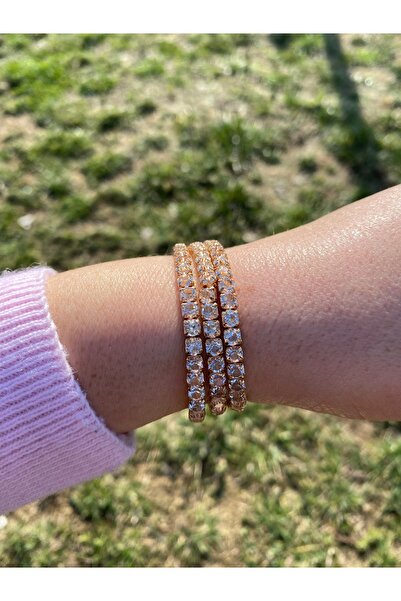 kurukafagift سوار حجر واي واي مطاطي لون ذهبي موديل 3 قطع