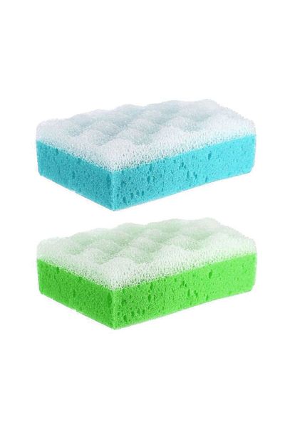 çeçem ticaret Pack of 2 Bath Body Shower Sponge Spa Sponge Bath Therapy Sponge Pouch