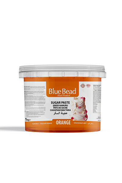 Blue Bead 1 kg Turuncu Şeker Hamuru