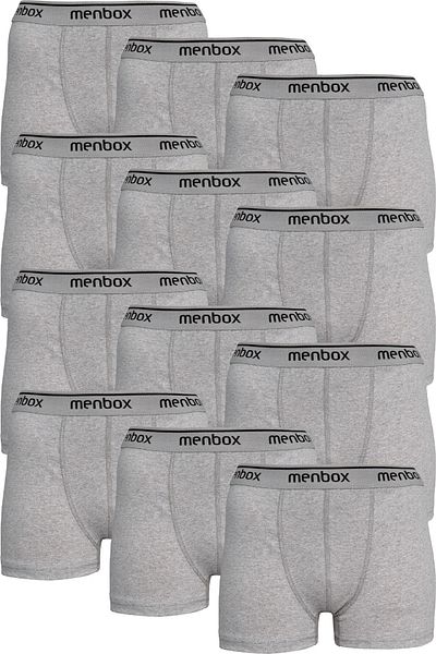 CUBBUX 12 Ανδρικά Μπόξερ Προσιτά - Μονόχρωμα