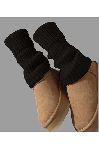 EMKA GİYİM 100% acrilic Premium Knitwear Knit Leg Warmer Leg Warmers Leggings