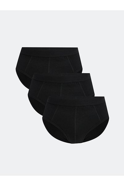 LC Waikiki Standard Mold Cotton Flexible Men's Slip Boxer 3-Piece