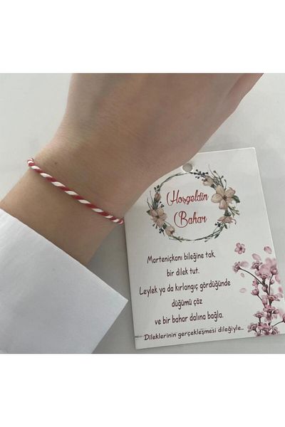 İnDerin Marteniçka Lucky Bracelet 5 Wish Lines - Lucky Lines