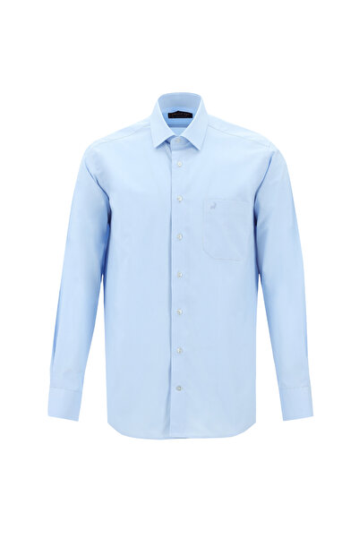 Abdullah Kiğılı Uzun Kol Klasik Desenli Pamuk Gömlek