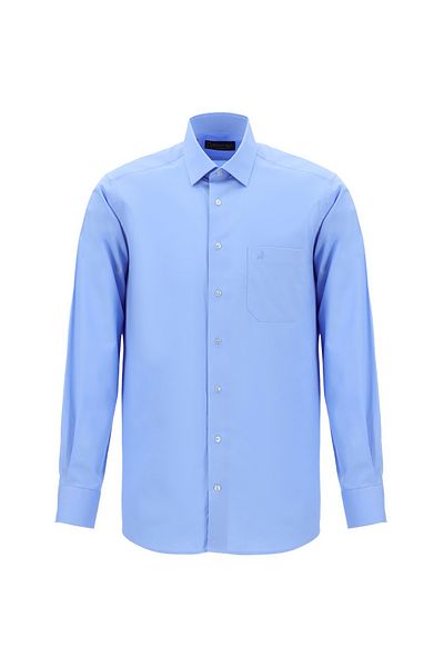 Abdullah Kiğılı Long Sleeve Classic Patterned Cotton Shirt
