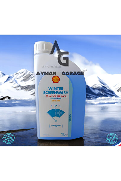 SHELL Winter Screenwash ORIJINAL Konsantre Antifrizli Cam Suyu 1 Litre