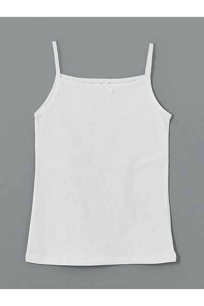 LC Waikiki Lcw Kids Square Collar Girls' Undershirt Set of 2