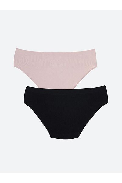 LC Waikiki LCW DREAM Plain Bikini Panties 2 Pack