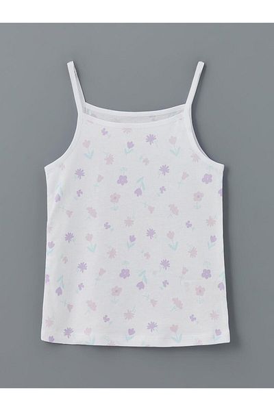 LC Waikiki Lcw Kids Square Collar Girls' Undershirt Set of 2