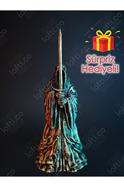 loftico Nazgul Figür Kılıç Dahil 16 cm Yüzüklerin Efendisi Figür Ringwraith A...
