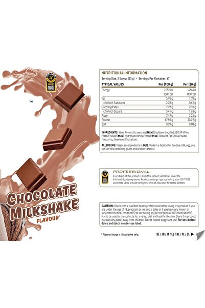 applied nutrition كريتيكال واي بروتين بنكهة ميلك تشيك الشوكولاتة 2 كجم