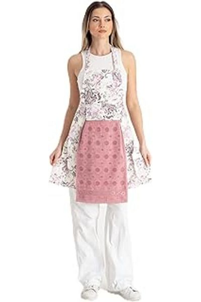 atesin online Enoteks Waterproof Dusty Rose Towel Kitchen Apron - for Adults and Men