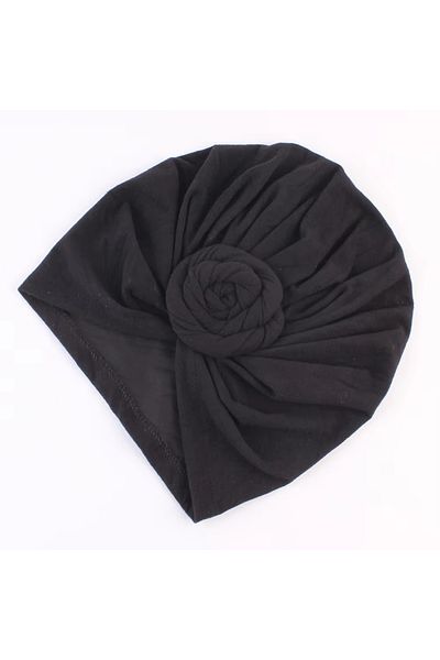 OEM Mother-child turban set with tassels, black