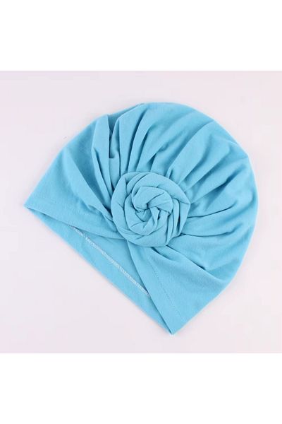 OEM Set turbane mama-copil cu pampoane, bleu