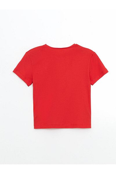 LC Waikiki Lcw Kids Crew Neck Basic Girl's T-Shirt