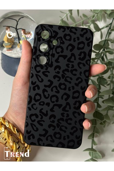 Çitlembik Case Samsung A35 / A55 Uyumlu Leopar Desen Tasarımlı Yüksek Kalite ...
