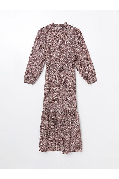 LC Waikiki Rochie de damă cu model cu guler vertical