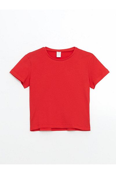 LC Waikiki Lcw Kids Crew Neck Basic Girl's T-Shirt