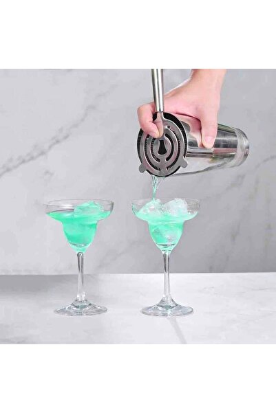 Genel Markalar Paslanmaz Çelik Profesyonel Kokteyl Süzgeçi (KHS-99)