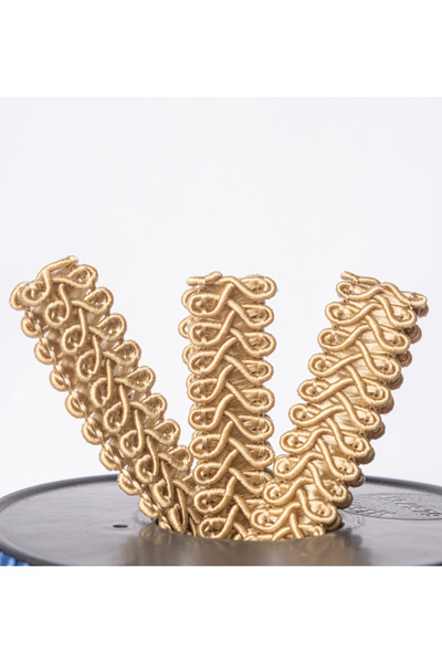 MEFAKS TEKSTİL Şerit Dekoratif Koç boynuzu 50 metre