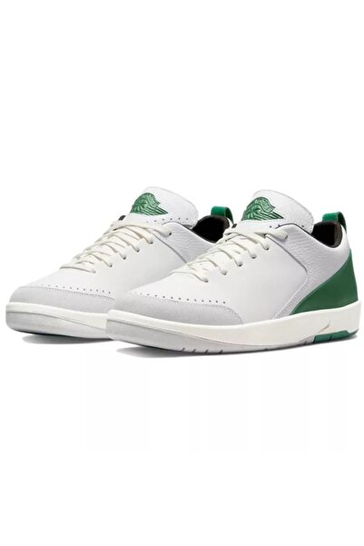 Nike Air Jordan 2 Retro Low Nina Abney White Green Sneakers (Dar Kalıp 1 Beden Büyük Alınız