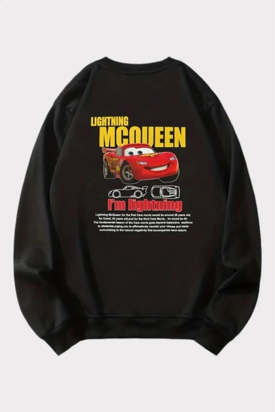 Bravebell Hanorac cu 3 fire Raster Sally Car și Mcqueen Car Cuplu Dragos