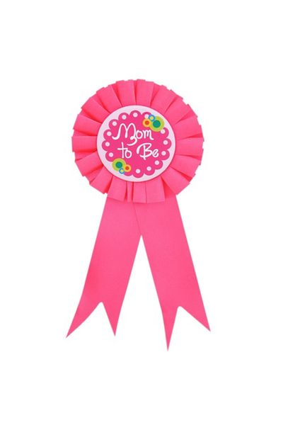 Lisinya Mom to Be Written Badge Pink Color (4767)