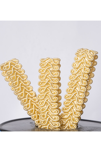 MEFAKS TEKSTİL Şerit Dekoratif Koç boynuzu 50 metre