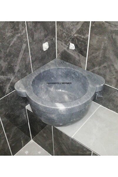 ABAHANOĞLU MERMER Mermer Gri Köşe Kurnası