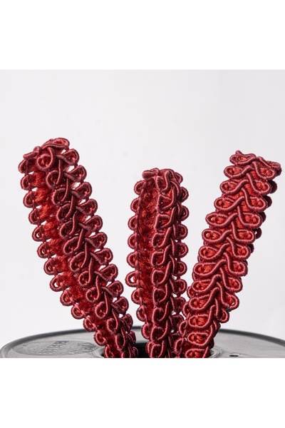 MEFAKS TEKSTİL Şerit Dekoratif Koç boynuzu 50 metre