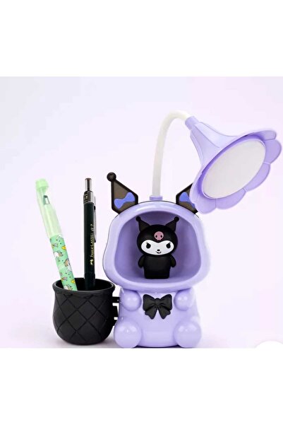 Menuzer Karakterli Kalemtraşlı Sepetli Led Işıklı Kademeli Gece & Masa Lambası