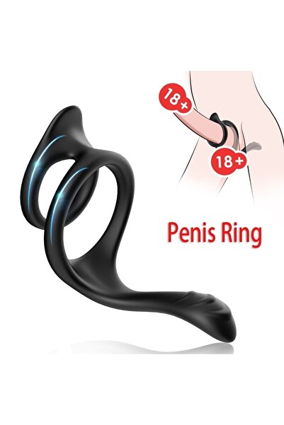 Perine Uyarıcı Esnek testis Ve Penis Halkası