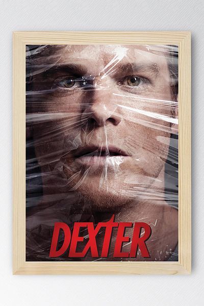 Saturn Dexter Framed Painting - Tv Series Poster Poster Painting