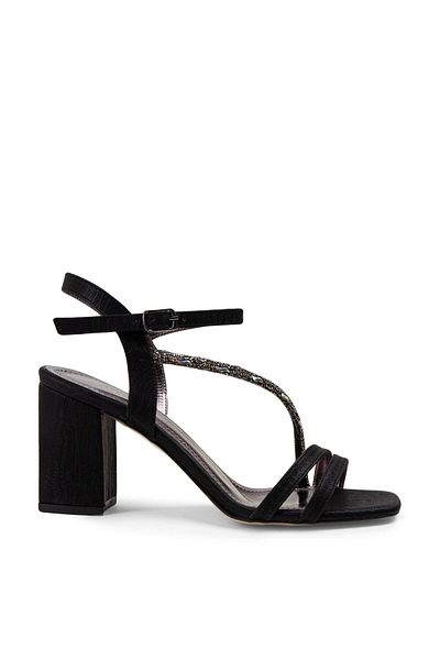 Deery Women's Black Heeled Shoes
