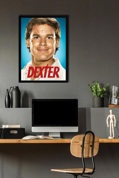 Saturn Pictură înrămate Dexter - Poster Poster din seria TV