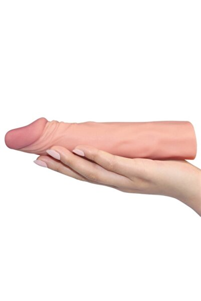 Platox Dolgulu Realistik Penis Kılıfı