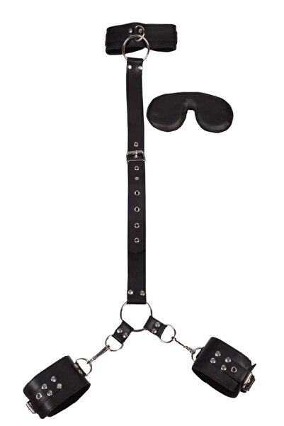 Platox Fantazi Boyun Tasma ve Kelepçe Seti