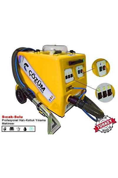 WORKMASTER Çözüm 10-5 Pro 3 Motorlu Halı Yıkama Makinesi Ve Koltuk Yıkama Mak...