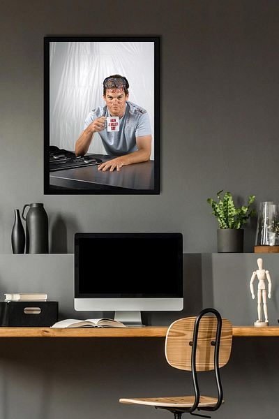 Saturn Pictură Dexter înrămate - Poster Have A Killer Day